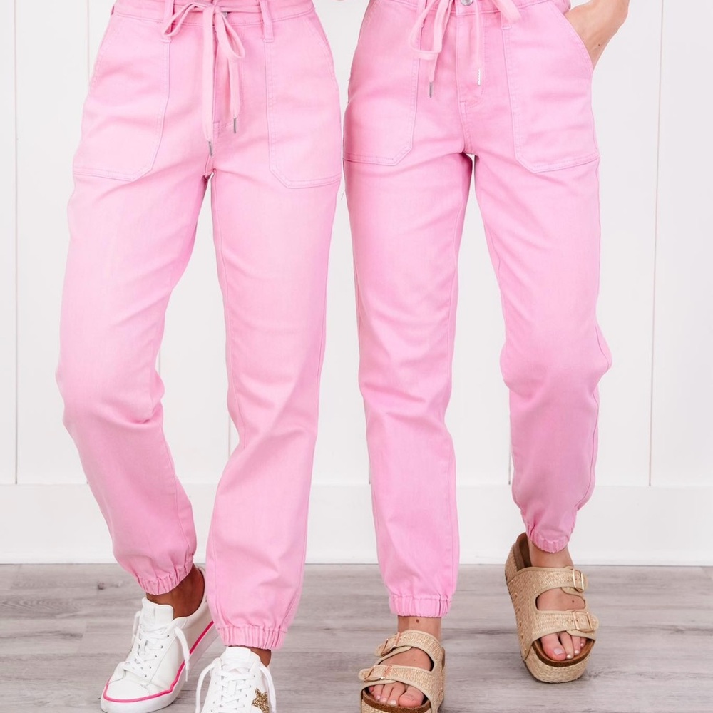 Judy Blue Pink Joggers